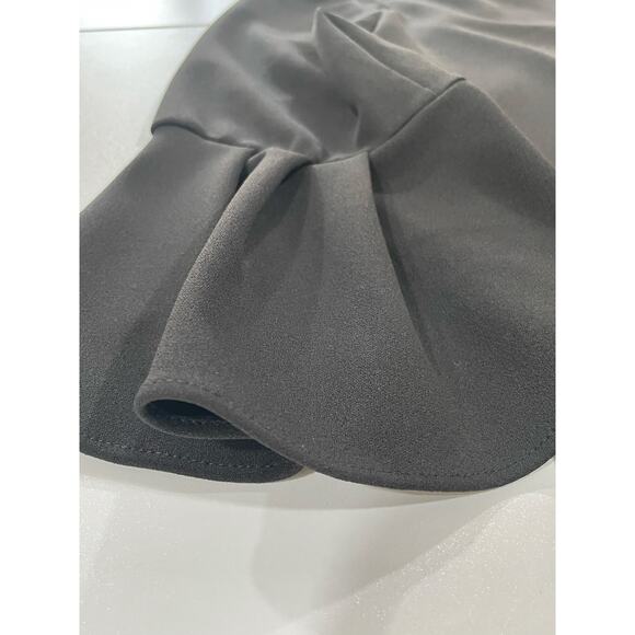 Vince Camuto Black Dress with 3/4 Length Tulip Sleeves New Without Tags Size 8 - Picture 5 of 9